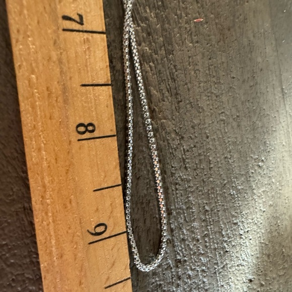 18K yellow gold and 925 Sterling silver Smoky Quartz pendant necklace - Picture 7 of 14